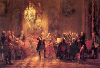 A Flute Concert of Frederick the Great at Sanssouci